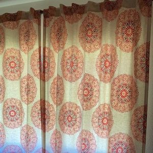 (2) Curtain Panels